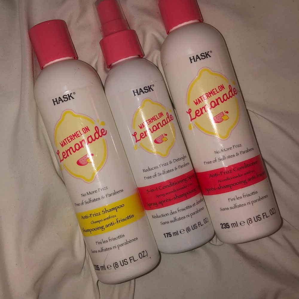 Brand new trio “hask-watermelon lemonade” set